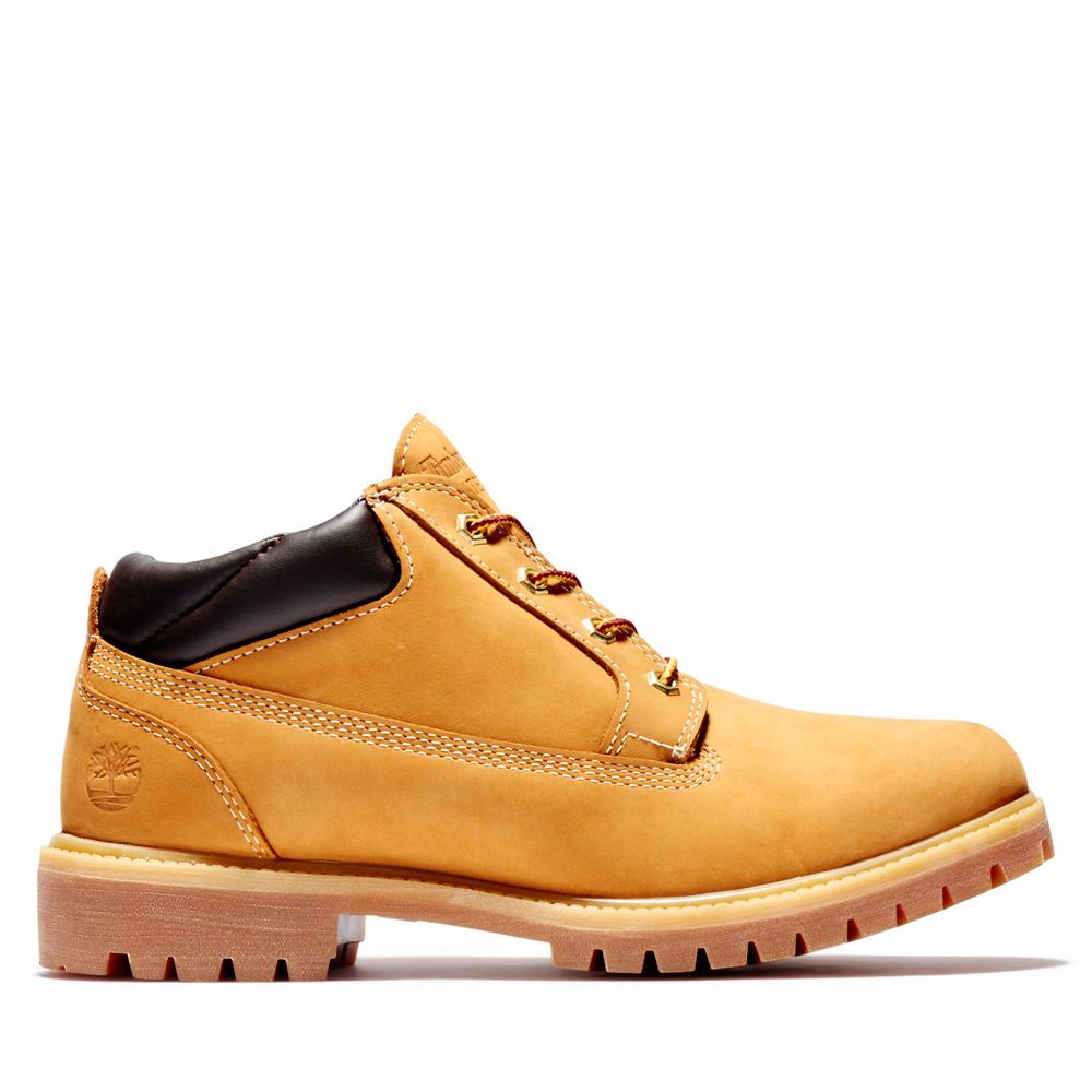 Timberland Μποτες Χιονιού Ανδρικα Καφε - Classic Oxford Waterproof - Greece 2597341-FN